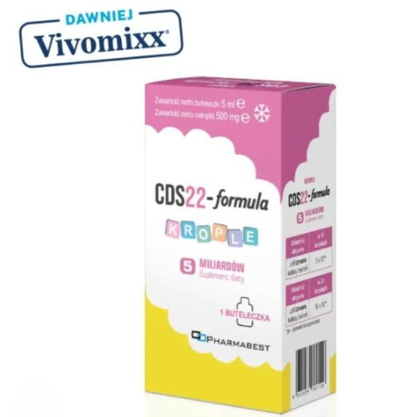 CDS22-formula 5 mld, krople, 5ml (dawniej Vivomixx)