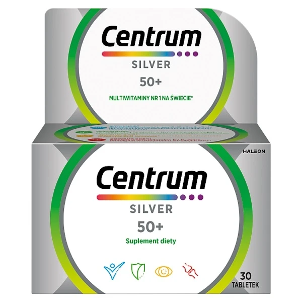 Centrum Silver 50+, 30 tabletek