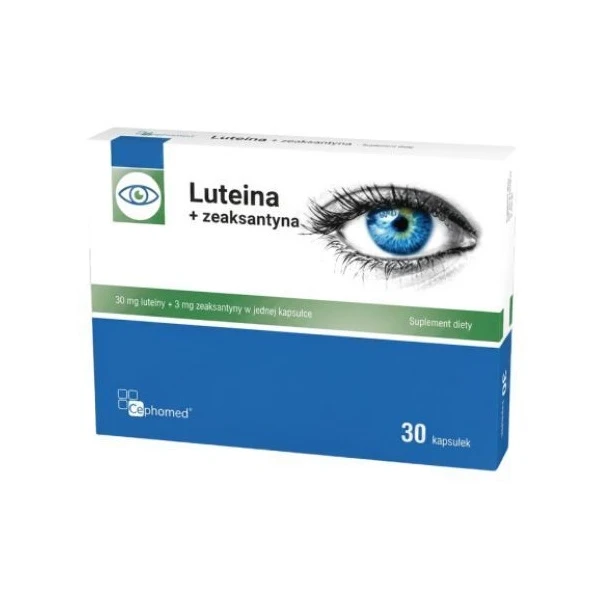 Cephamed, Luteina + zeaksantyna, 30 kapsułek