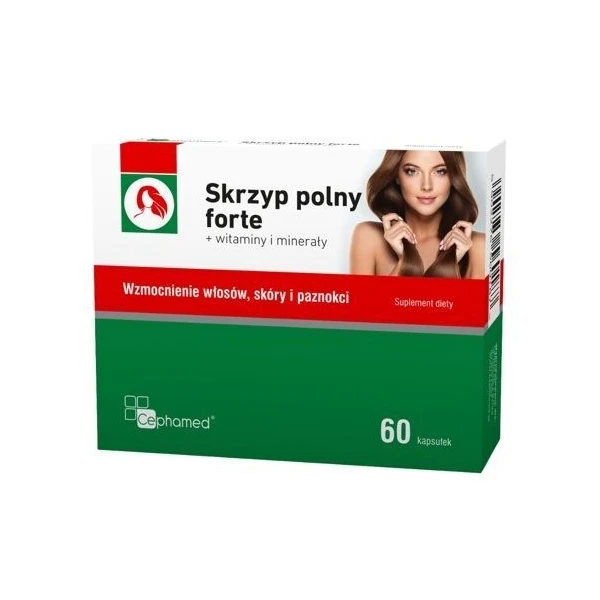 Cephamed, Skrzyp Polny Forte + witaminy i minerały, 60 kapsułek