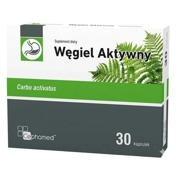 Cephamed, Węgiel Aktywny, 30 kapsułek