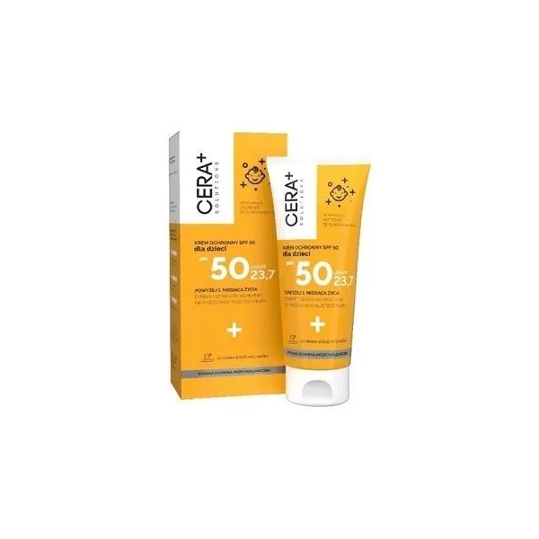Cera+ Solutions, krem ochronny SPF 50, dla dzieci po 1 miesiącu życia, 50ml