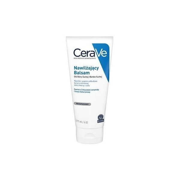 CeraVe, balsam nawilżający, dla skóry suchej i bardzo suchej, 177ml