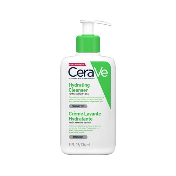 CeraVe, emulsja nawilżająca do mycia, dla skóry normalnej i suchej, 236ml