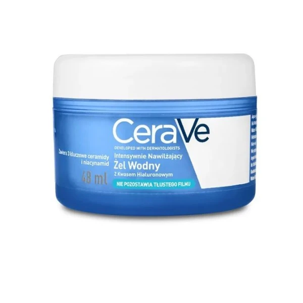 CeraVe, intensywnie nawilżający żel wodny z kwasem hialuronowym, 48ml