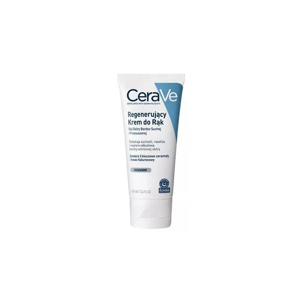 CeraVe, krem regenerujący do rąk, dla skóry bardzo suchej, 100ml