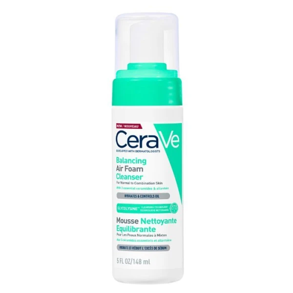 CeraVe, pianka do mycia twarzy przywracająca równowagę skórze, skóra normalna i mieszana, 148ml