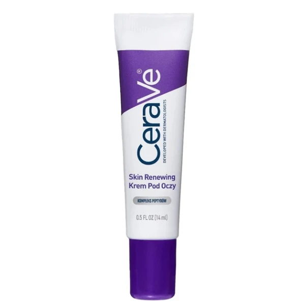 CeraVe Skin Renewing, ujędrniający krem pod oczy, każdy rodzaj cery, 14ml