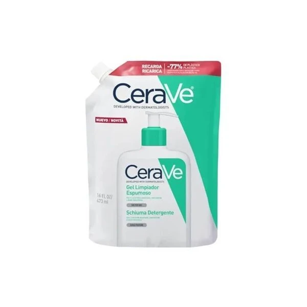 CeraVe, żel oczyszczający dla skóry normalnej, mieszanej i tłustej, zapas, 473ml
