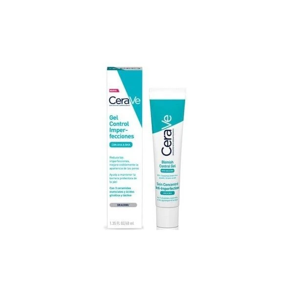 CeraVe, żel przeciw niedoskonałościom, dla skóry tłustej i skłonnej do trądziku, 40ml