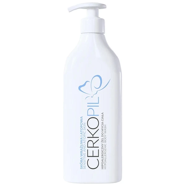 CerkoPil, żel do mycia ciała, skóra wrażliwa i atopowa, 400ml