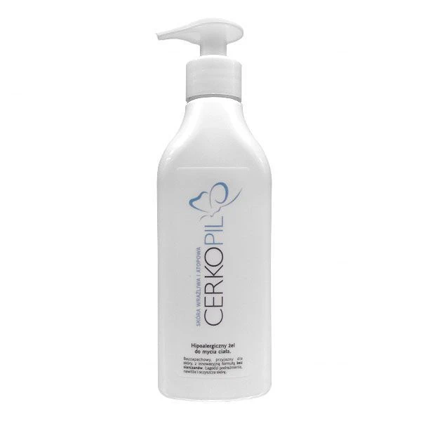 CerkoPil, żel do mycia ciała, skóra wrażliwa i atopowa, 300ml