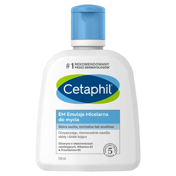 Cetaphil EM, emulsja micelarna do mycia twarzy, 250ml