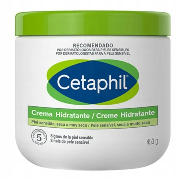 Cetaphil, krem nawilżający do ciała, do skóry suchej, bardzo suchej i wrażliwej, 453g