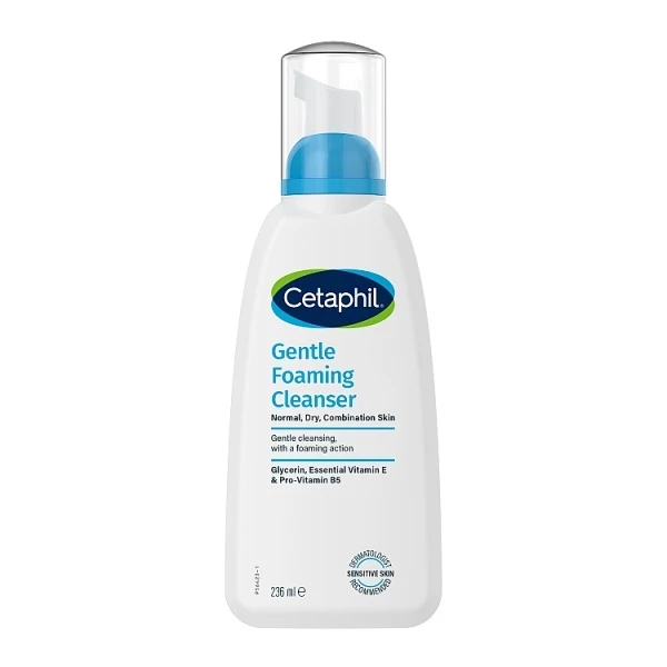 Cetaphil, lekka pianka do mycia twarzy, 236ml