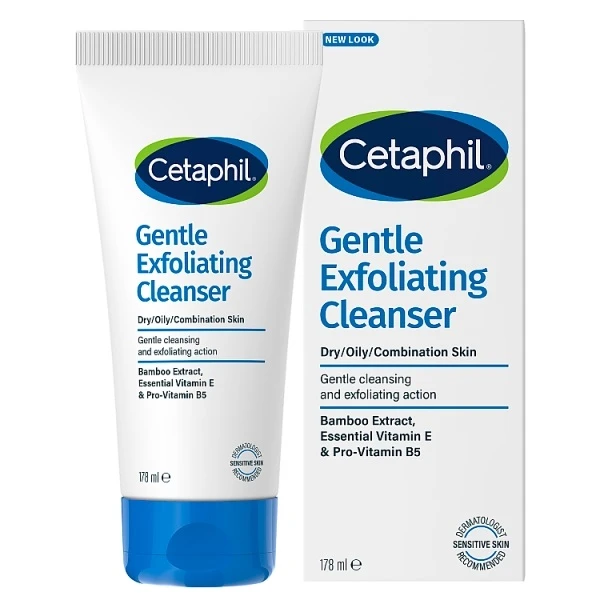 Cetaphil, żel delikatny oczyszczający, skóra sucha, przetłuszczająca się i mieszana, 178ml