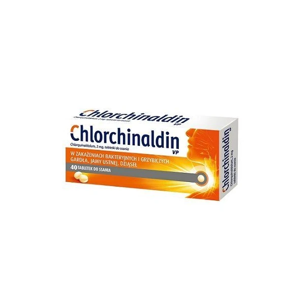 Chlorchinaldin VP 2mg, 40 tabletek do ssania