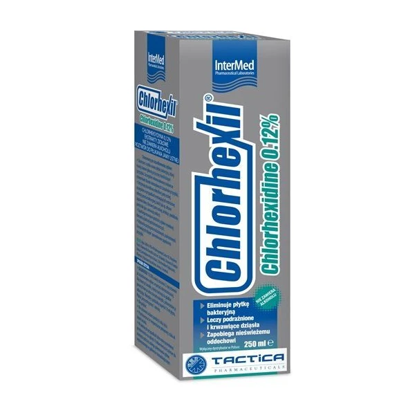 Chlorhexil, płyn do płukania jamy ustnej, 250ml