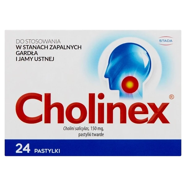 Cholinex 150mg, 24 pastylki do ssania