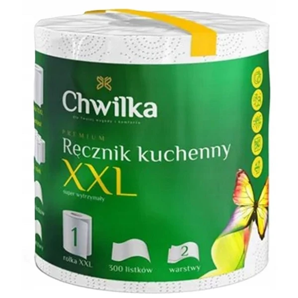 Chwilka Premium, ręcznik kuchenny XXL, dwuwarstwowy, 1 sztuka