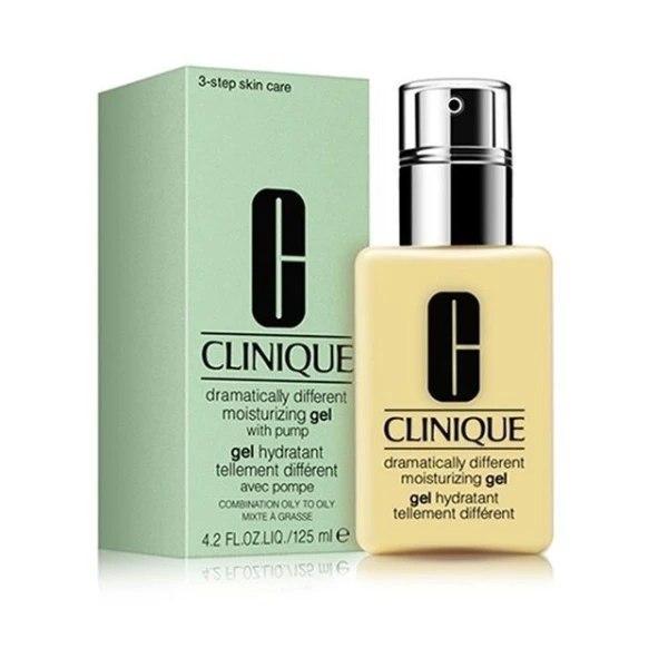 Clinique Dramatically Different Moisturizing Gel, beztłuszczowy krem-żel nawilżający do cery tłustej, 125ml