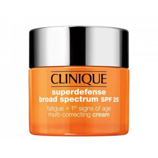 Clinique Superdefense SPF25, odświeżający krem zwalczający oznaki zmęczenia i starzenia się skóry, skóra sucha, 50ml