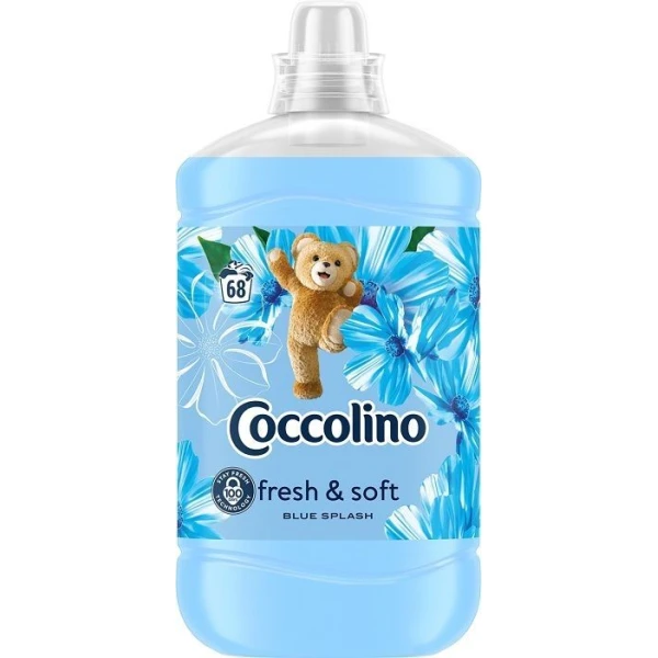 Coccolino Blue Splash, płyn do płukania tkanin, koncentrat, 1,7l