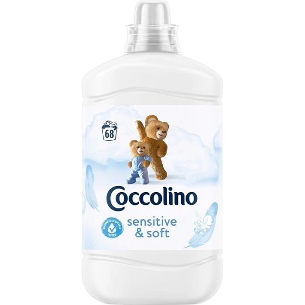 Coccolino Sensitive&Soft, płyn do płukania, 1700ml