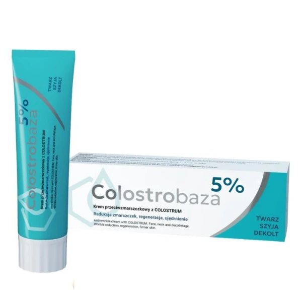 Colostrobaza 5%, krem przeciwzmarszczkowy z Colostrum, 30g