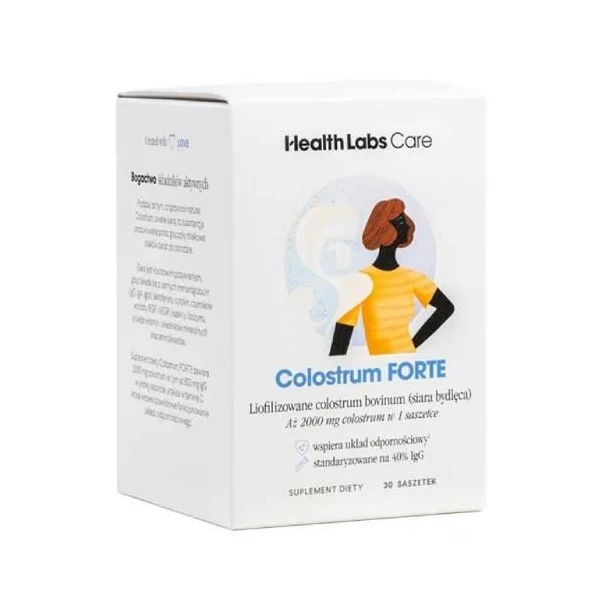 [DATA - 2027-01-31] Colostrum Forte, proszek, dla dorosłych i dzieci po 8 roku życia, 30  saszetek