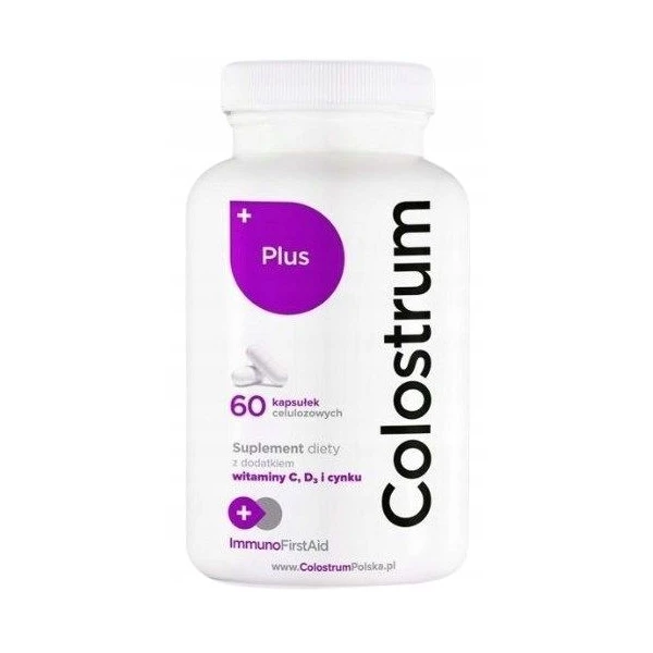 Colostrum Plus, 60 kapsułek
