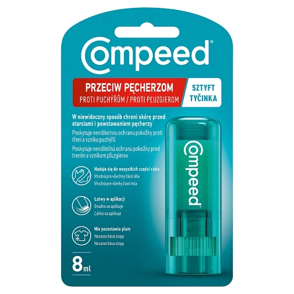 Sztyft przeciw pęcherzom, Compeed, 8ml