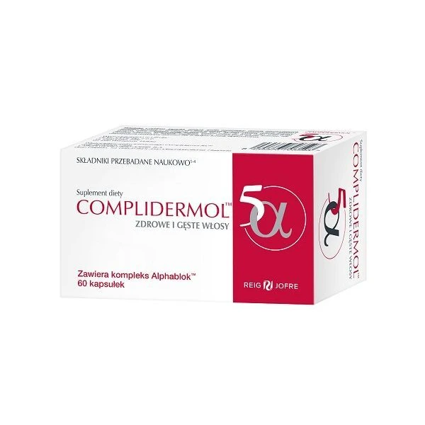 Complidermol 5-α, 60 kapsułek