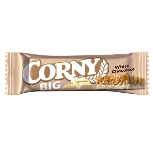 Corny Big, White Chocolate, baton z białą czekoladą, 40g