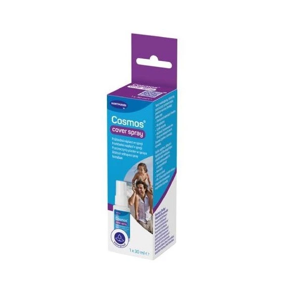 Cosmos Cover Spray, przezroczysty plaster w sprayu, 30ml