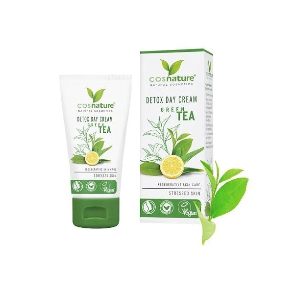 Cosnature Detox, krem na dzień z zieloną herbatą, 50ml