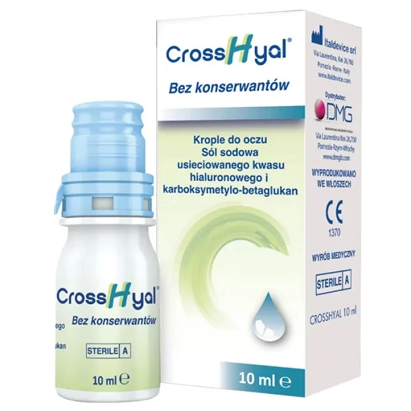 CrossHyal, krople do oczu, 10ml