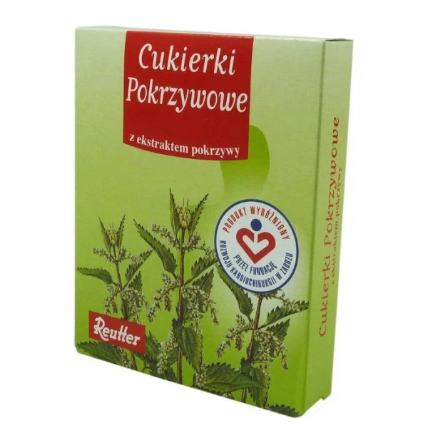 Cukierki pokrzywowe, Reutter, 50g