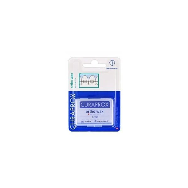 Curaprox Ortho Wax, ortodontyczne  paski woskowe, 7sztuk