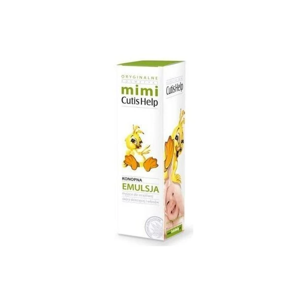 Cutis Help Mimi, emulsja konopna do mycia ciała i włosów, dla dzieci od 1 dnia życia, 200ml