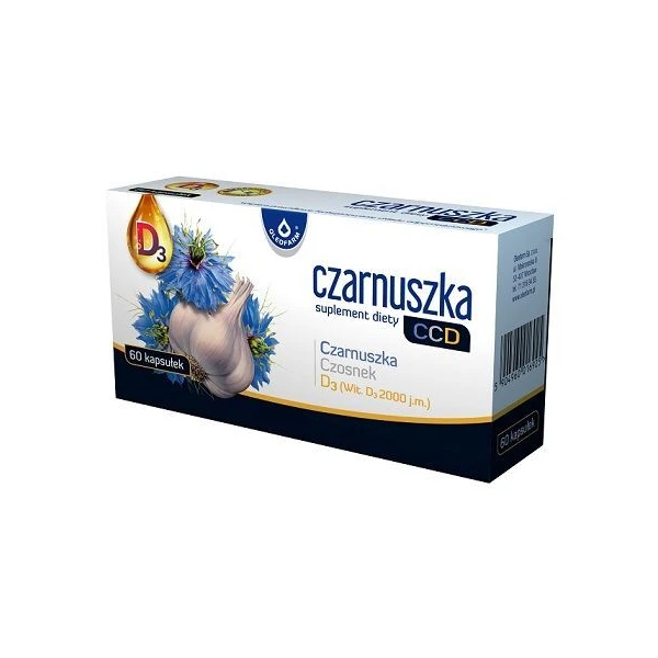 Czarnuszka CCD, 60 kapsułek