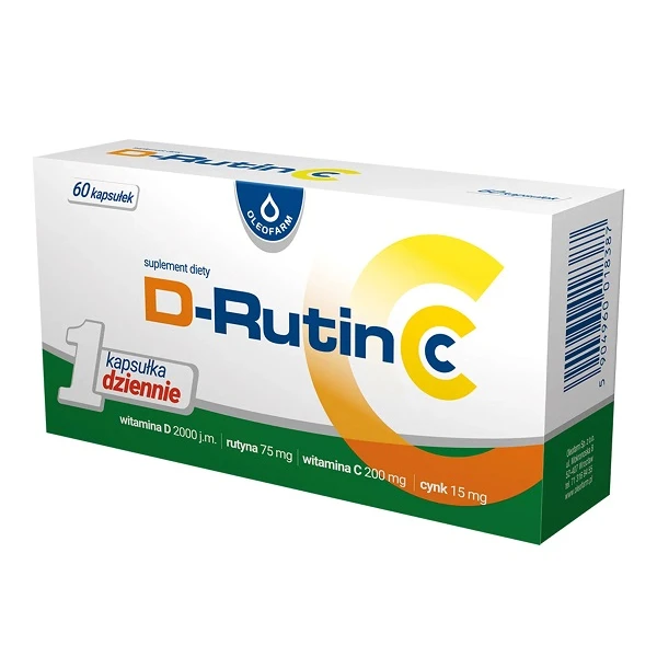 D-Rutin CC, 60 kapsułek