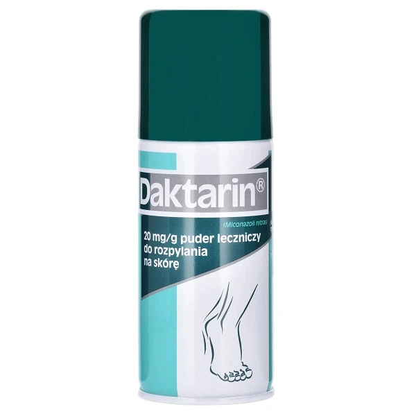 Daktarin 20mg/g, puder leczniczy w aerozolu, 100g
