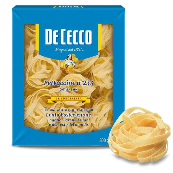 De Cecco Le Specialita, włoski makaron Fettuccine n°233, 500g