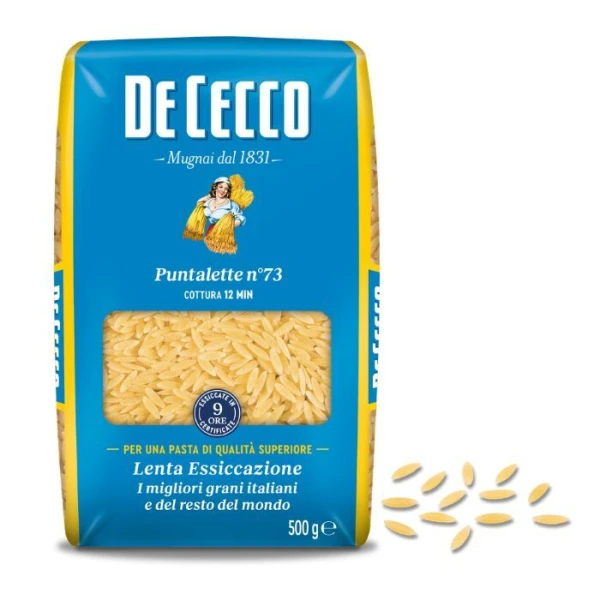 De Cecco, włoski makaron Puntalette n°73, 500g
