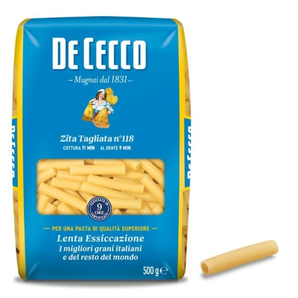 De Cecco, włoski makaron Zita Tagliata n°118, 500g