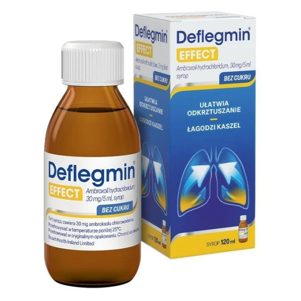 Deflegmin Effect 30mg/5ml, syrop, 120ml