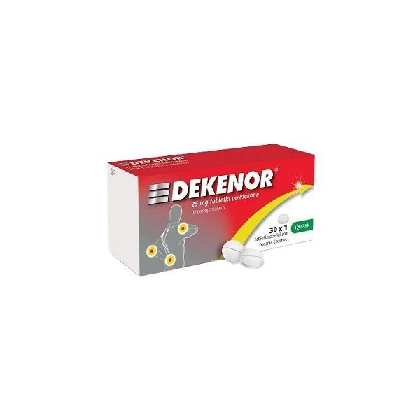 Dekenor 25mg, 30 tabletek powlekanych