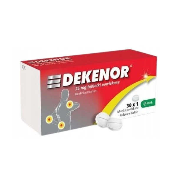 [DATA - 2026-09-30] Dekenor 25mg, 30 tabletek powlekanych