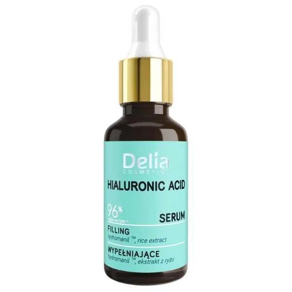 Delia Kwas hialuronowy, serum wypełniające, każdy rodzaj cery, 30ml